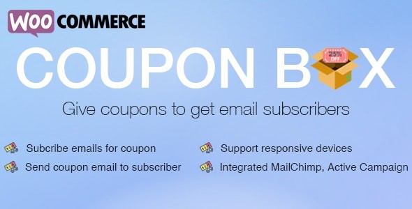 WooCommerce Coupon Box WooCommerce Coupon Box