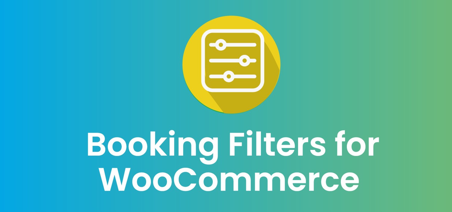Booking Filters for WooCommerce Booking Filters for WooCommerce