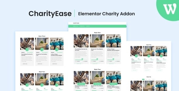 CharityEase – Elementor Charity Addon CharityEase – Elementor Charity Addon