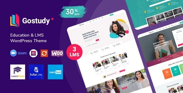 Gostudy – Education WordPress Theme Gostudy – Education WordPress Theme