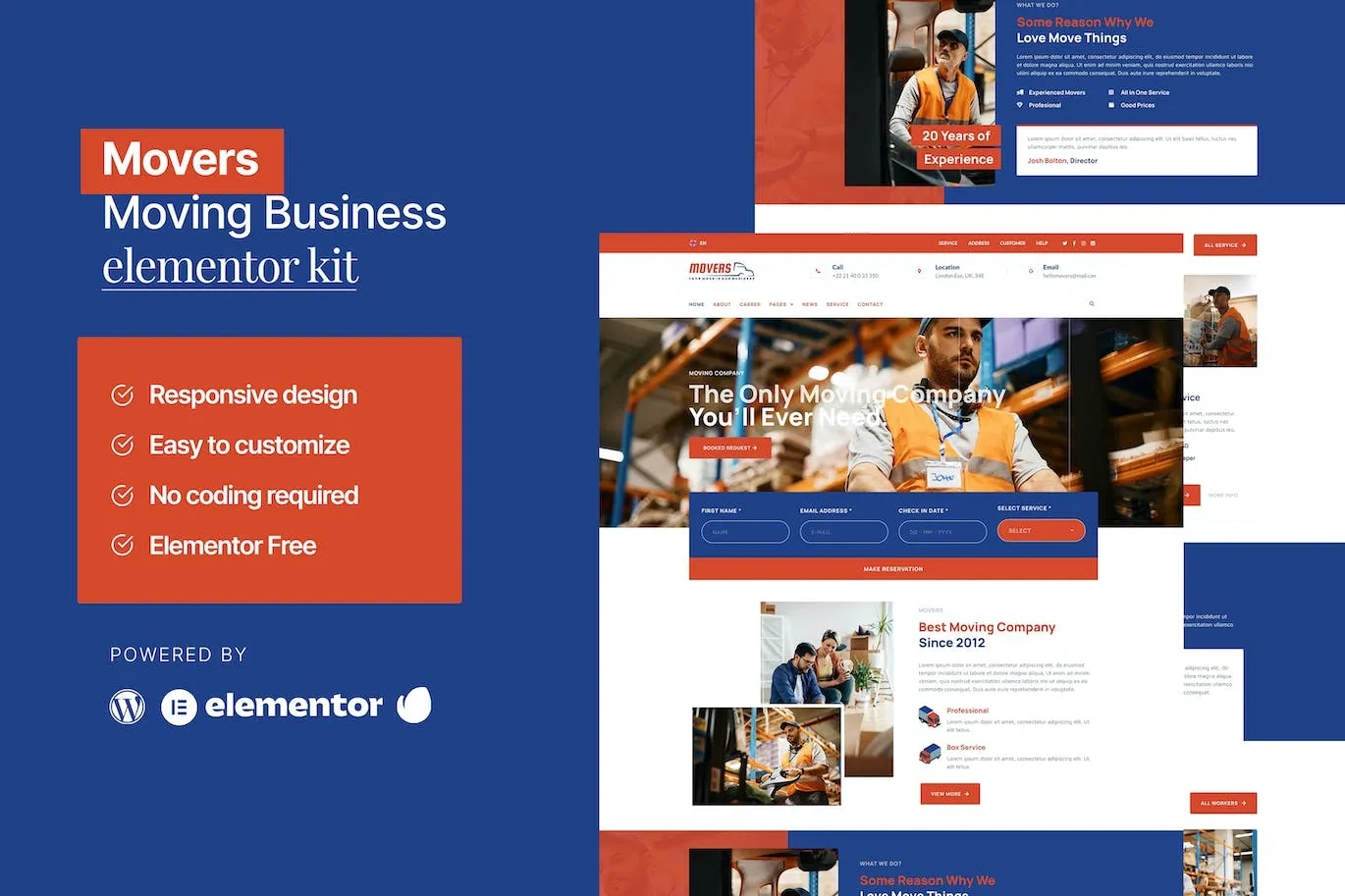 Movers – Moving Company Website Movers – Moving Company Website