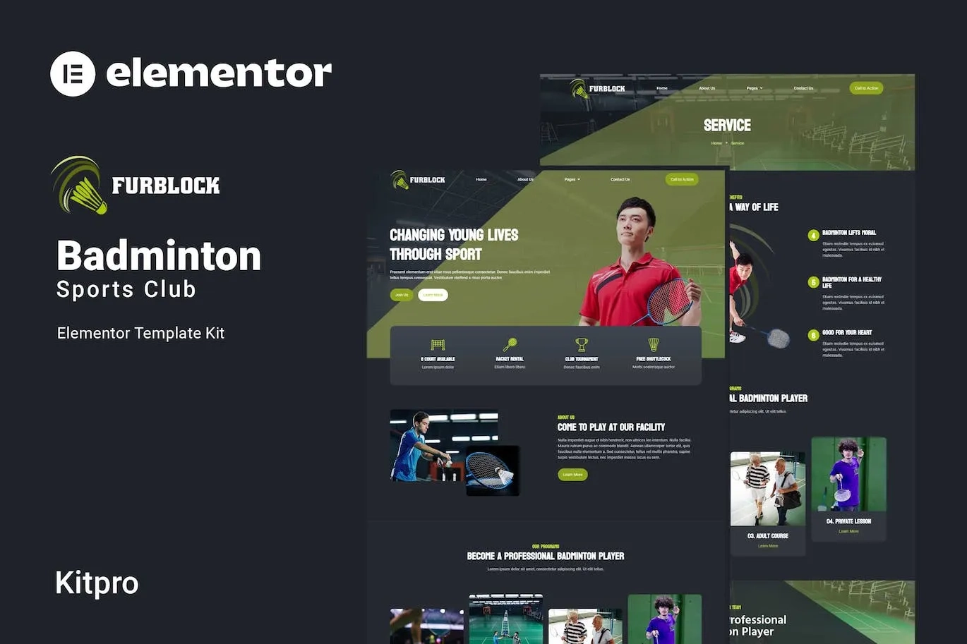 Furblock – Badminton Club Elementor Furblock – Badminton Club Elementor