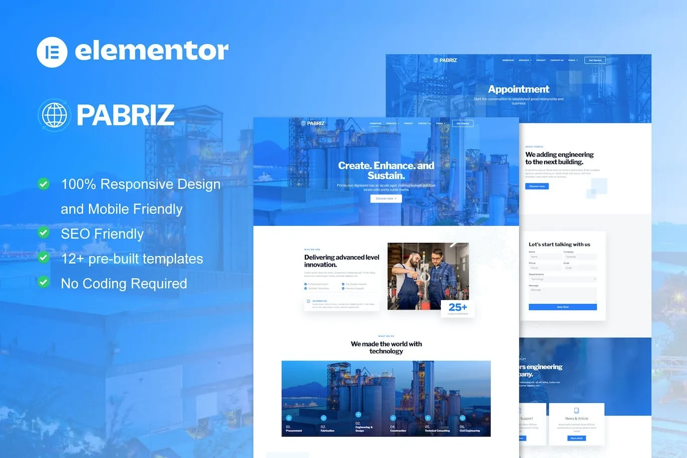 Pabriz – Engineering & Industrial Service Pabriz – Engineering & Industrial Service