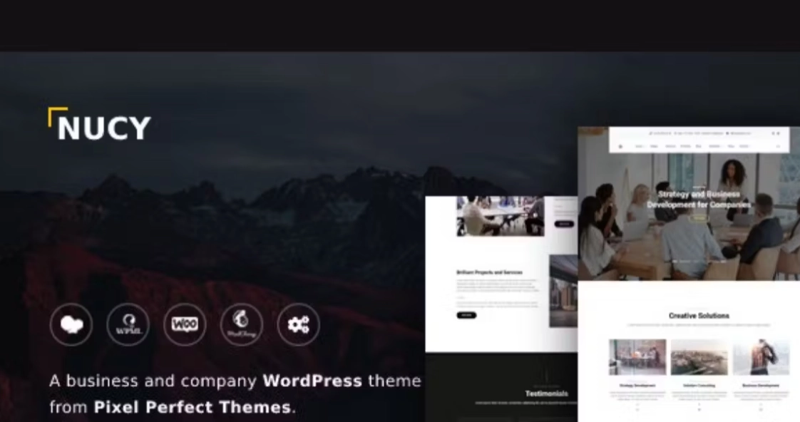 Nucy – Business & Company WordPress Theme 1.2.5 Nucy – Business & Company WordPress Theme 1.2.5