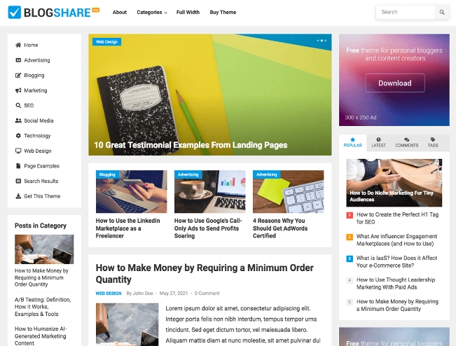 WP Enjoy – BlogShare Pro WP Enjoy – BlogShare Pro