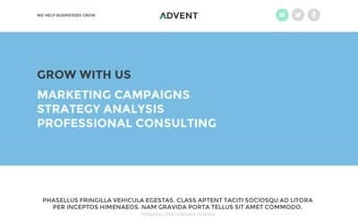 Advent WordPress Theme Advent WordPress Theme