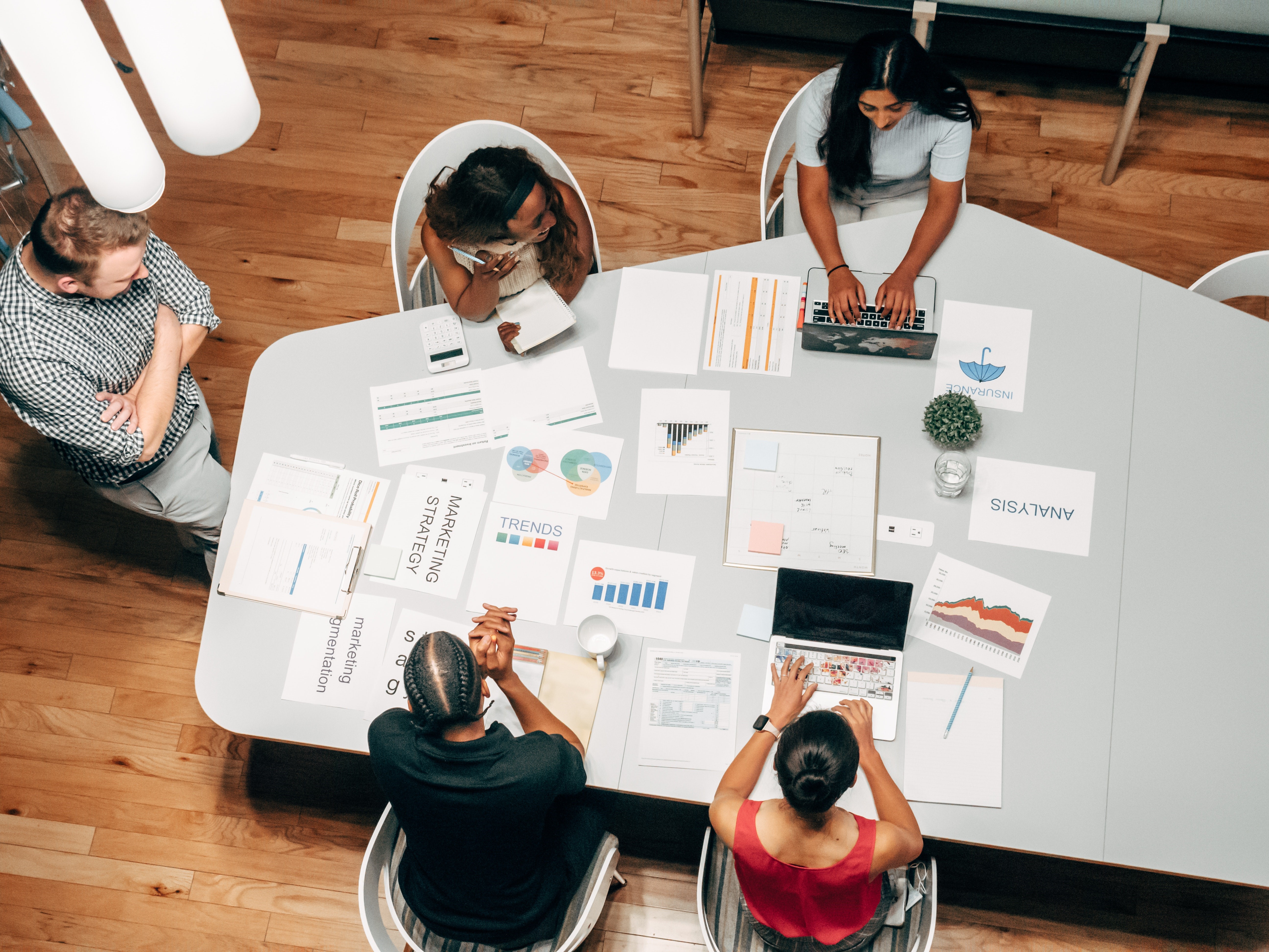 Build a team of specialists to address the problem you see in the market.