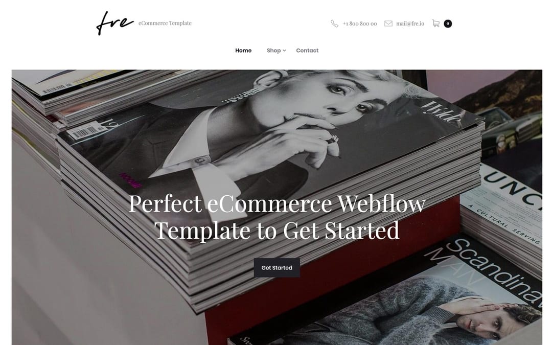 Fre Webflow Template