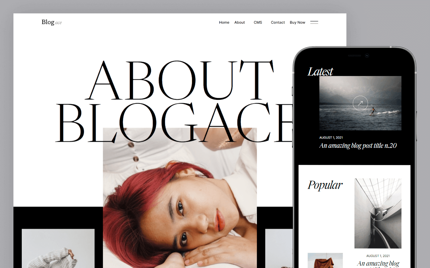 Blog Ace Webflow Template