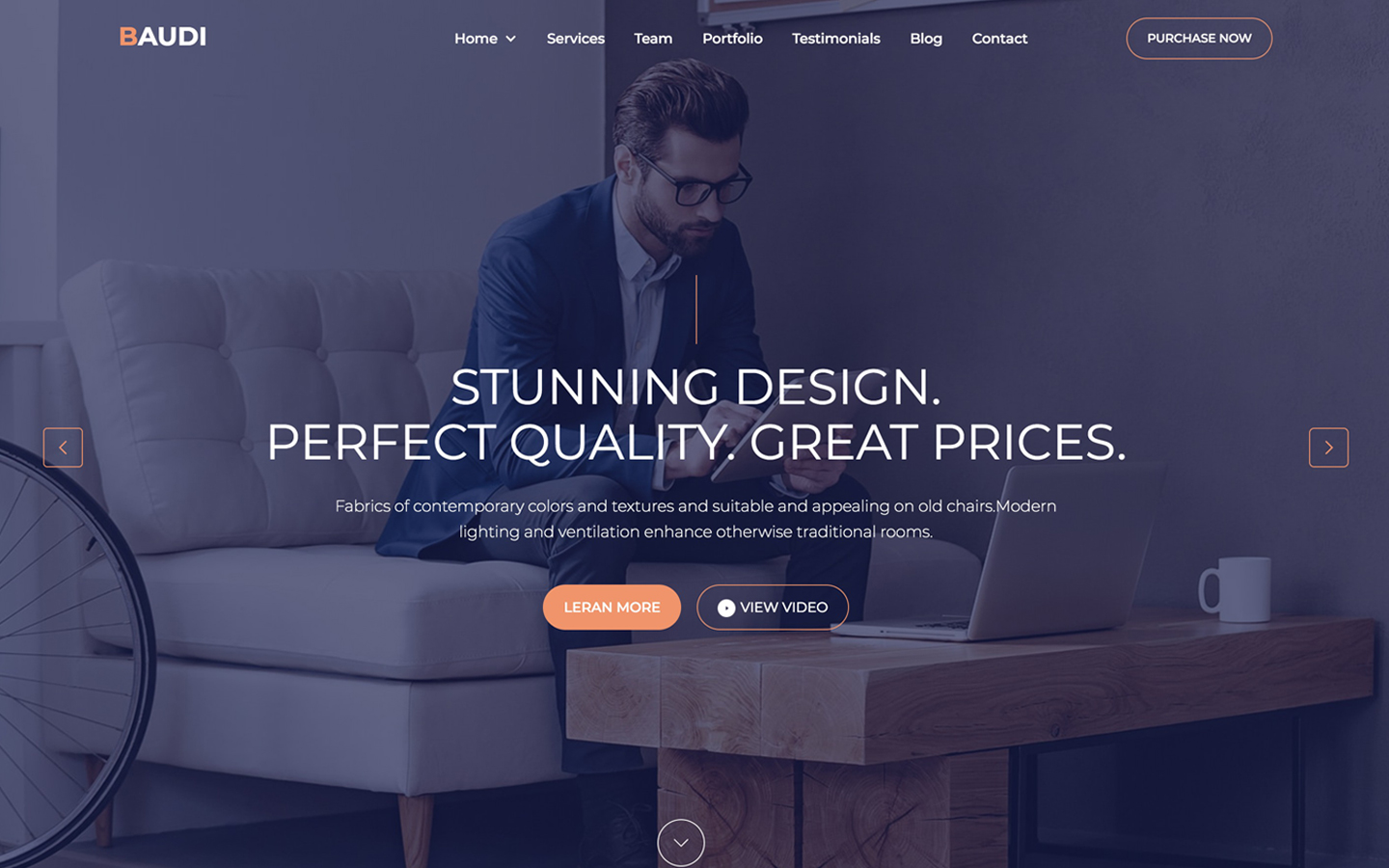 Baudi Webflow Template