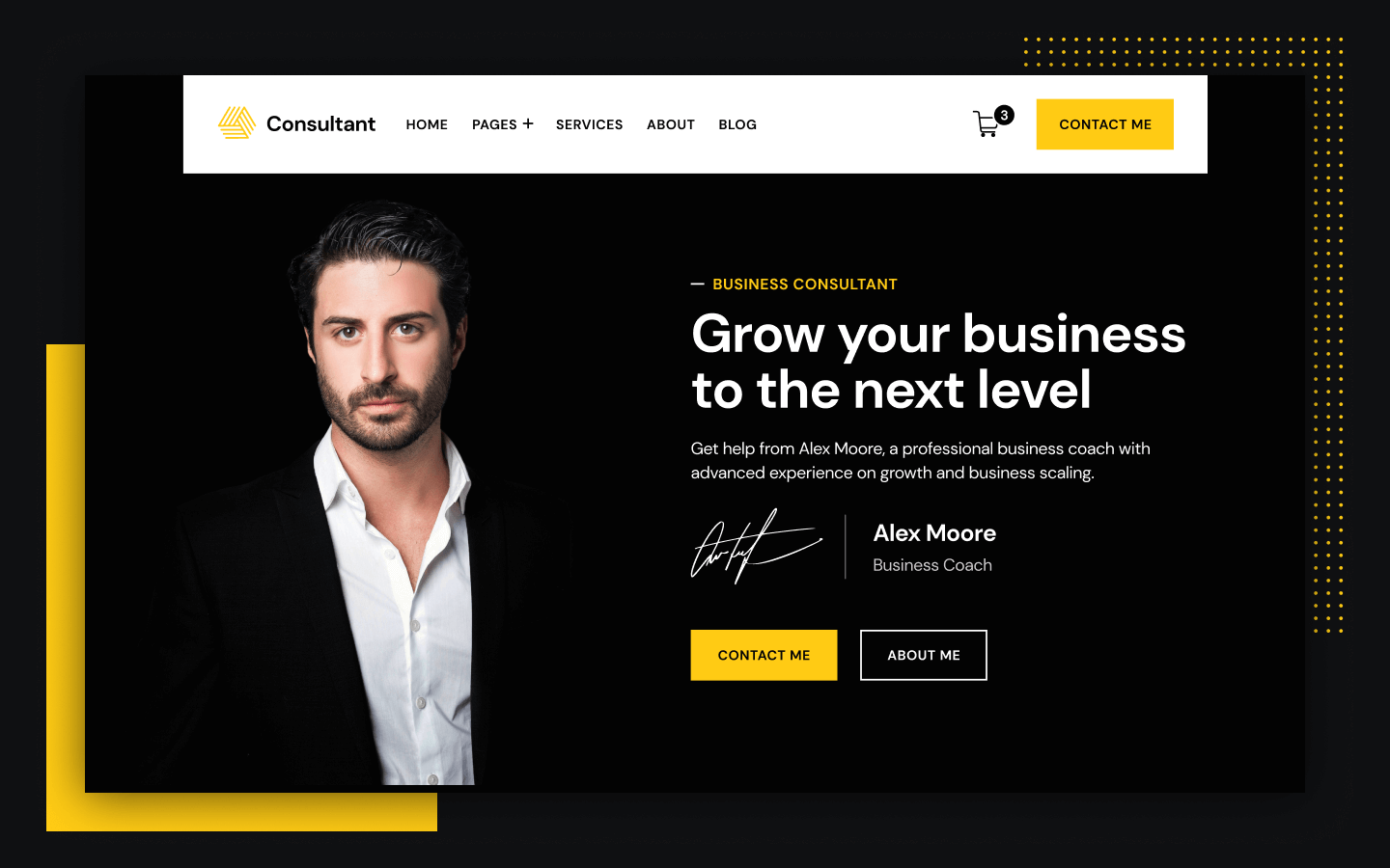 Consultant Webflow Template