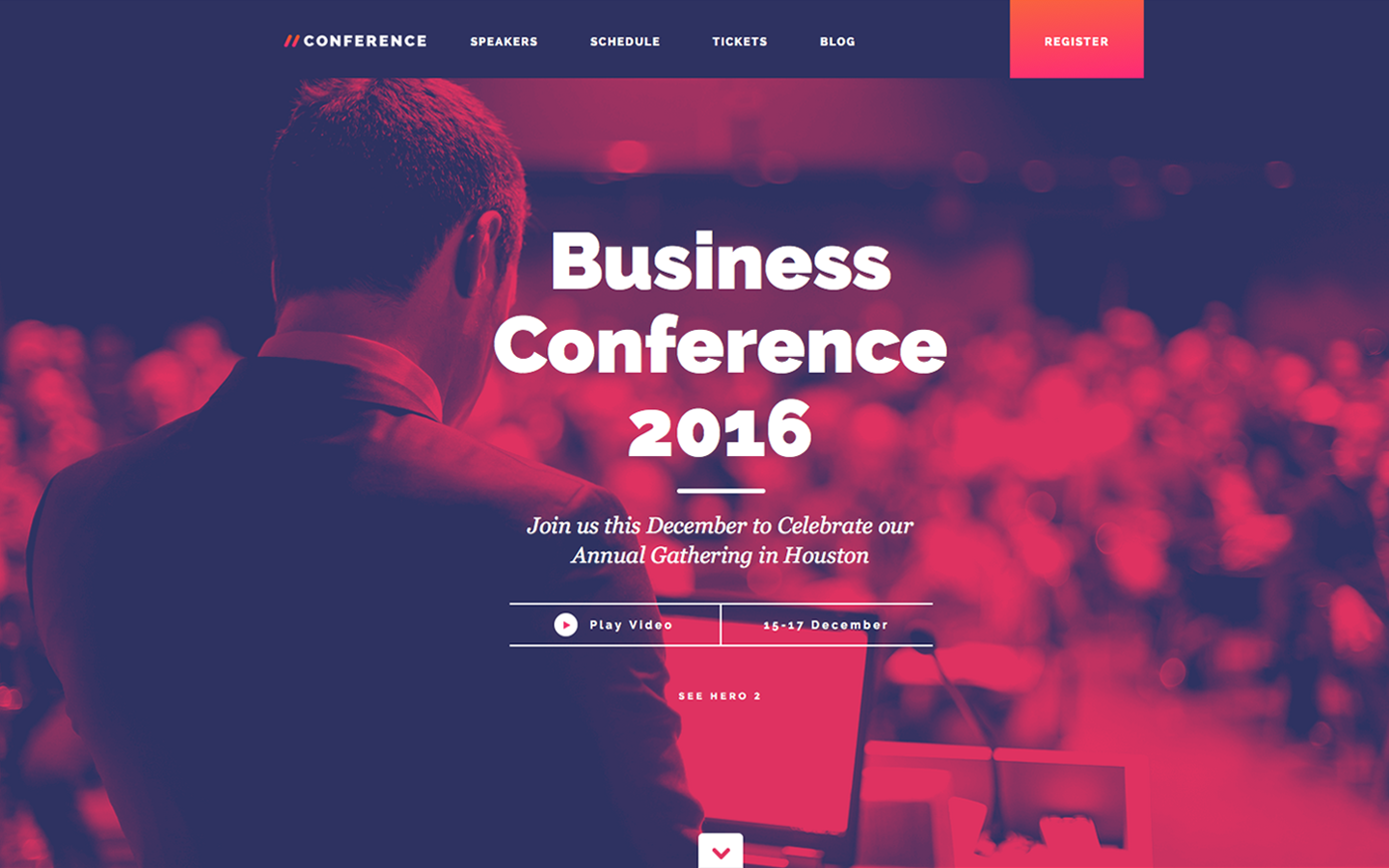 Conference Webflow Template