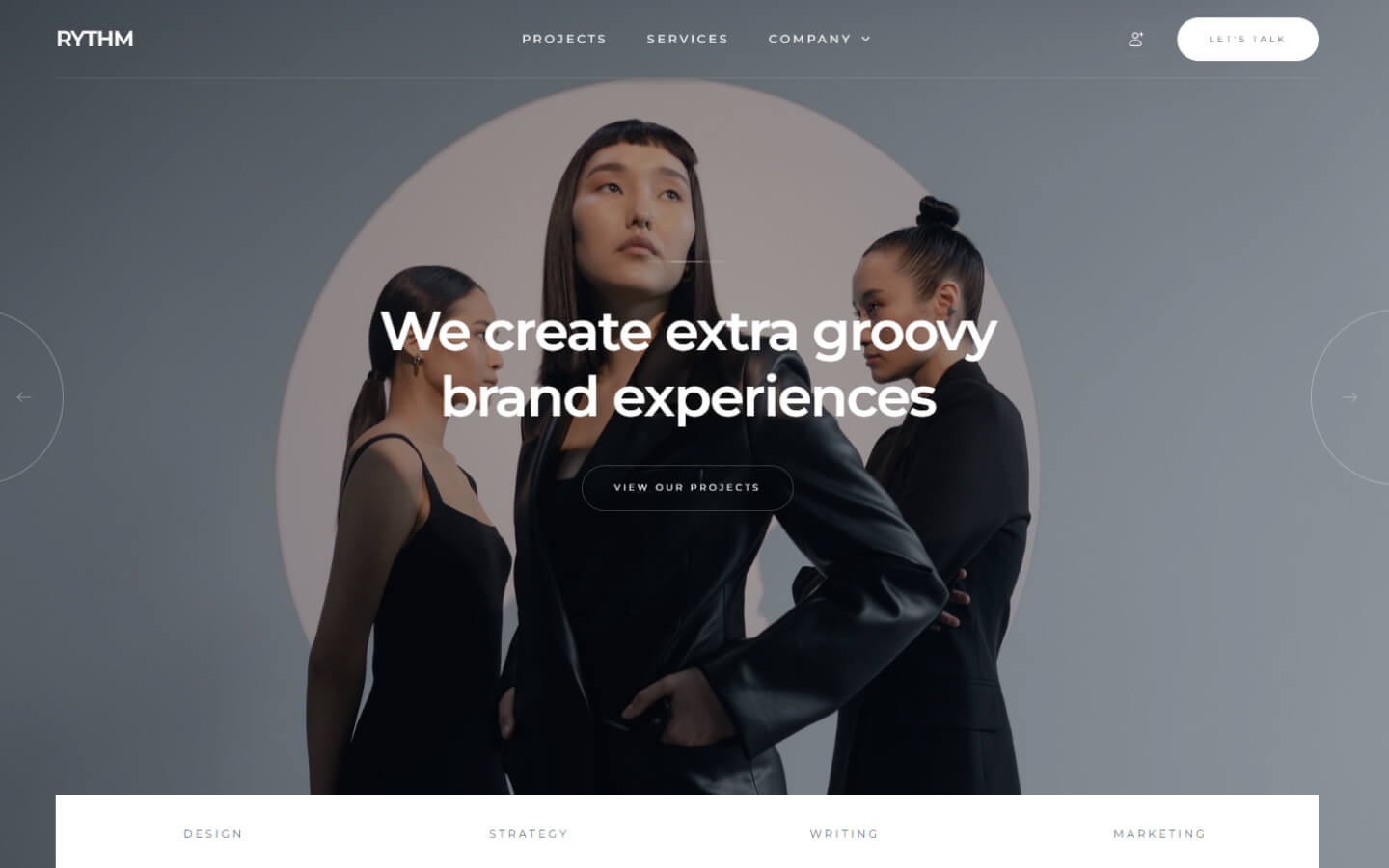 RYTHM Webflow Portfolio