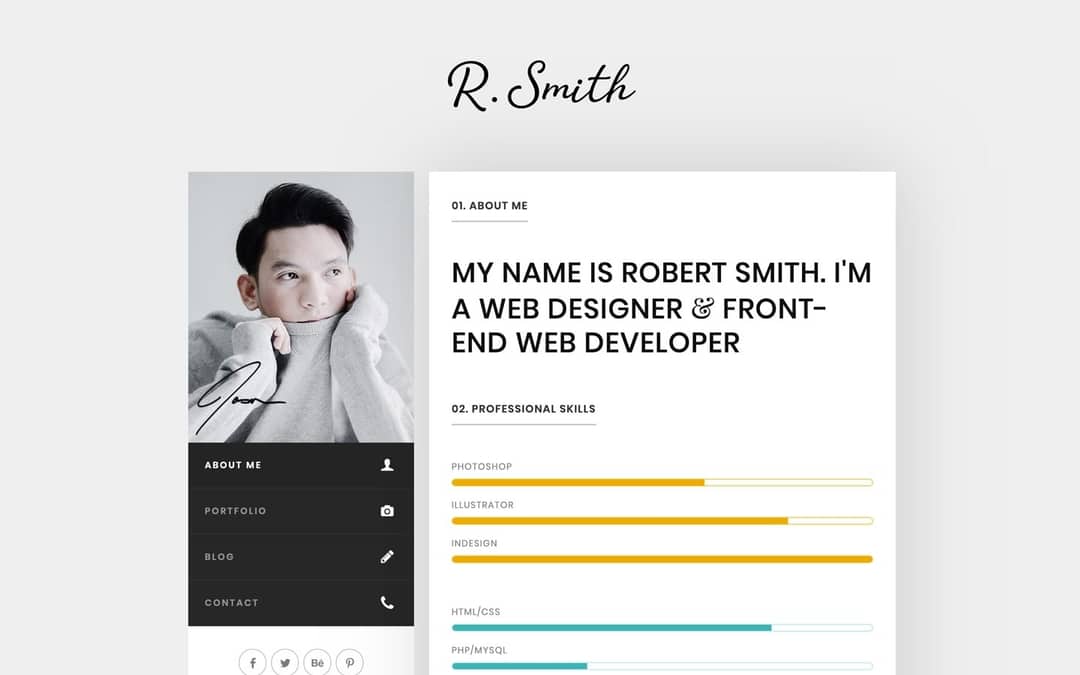 Vitae Webflow Template