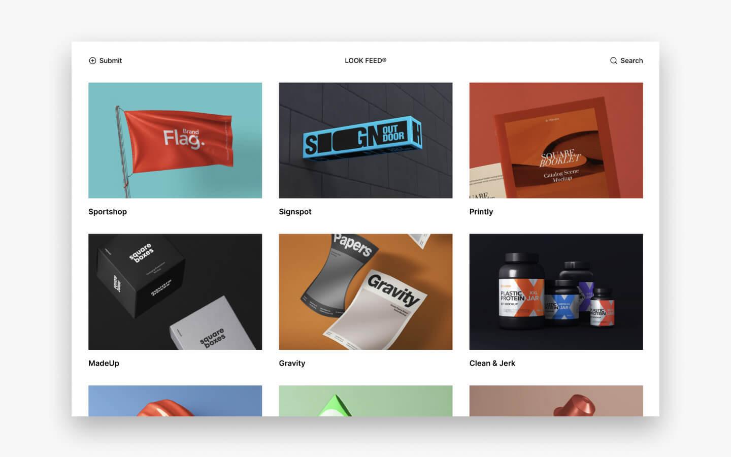 Look Feed Webflow Template