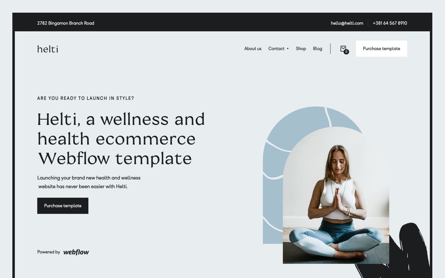 Helti Webflow Template