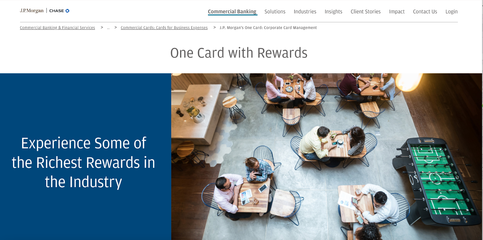 JP Morgan’s One Card rewards program is a points-based scheme, allowing consumers to cash in their points for both cashback and a number of different rewards and perks.
