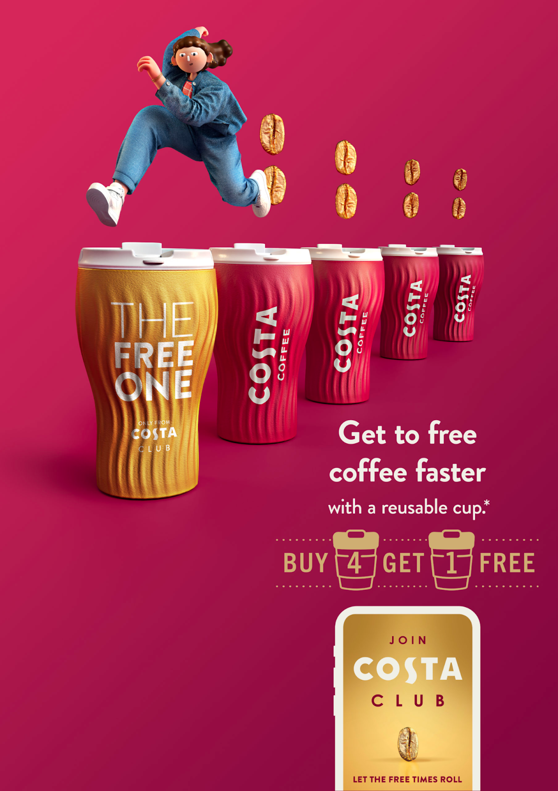 Costa’s new loyalty program places greater emphasis on sustainability.