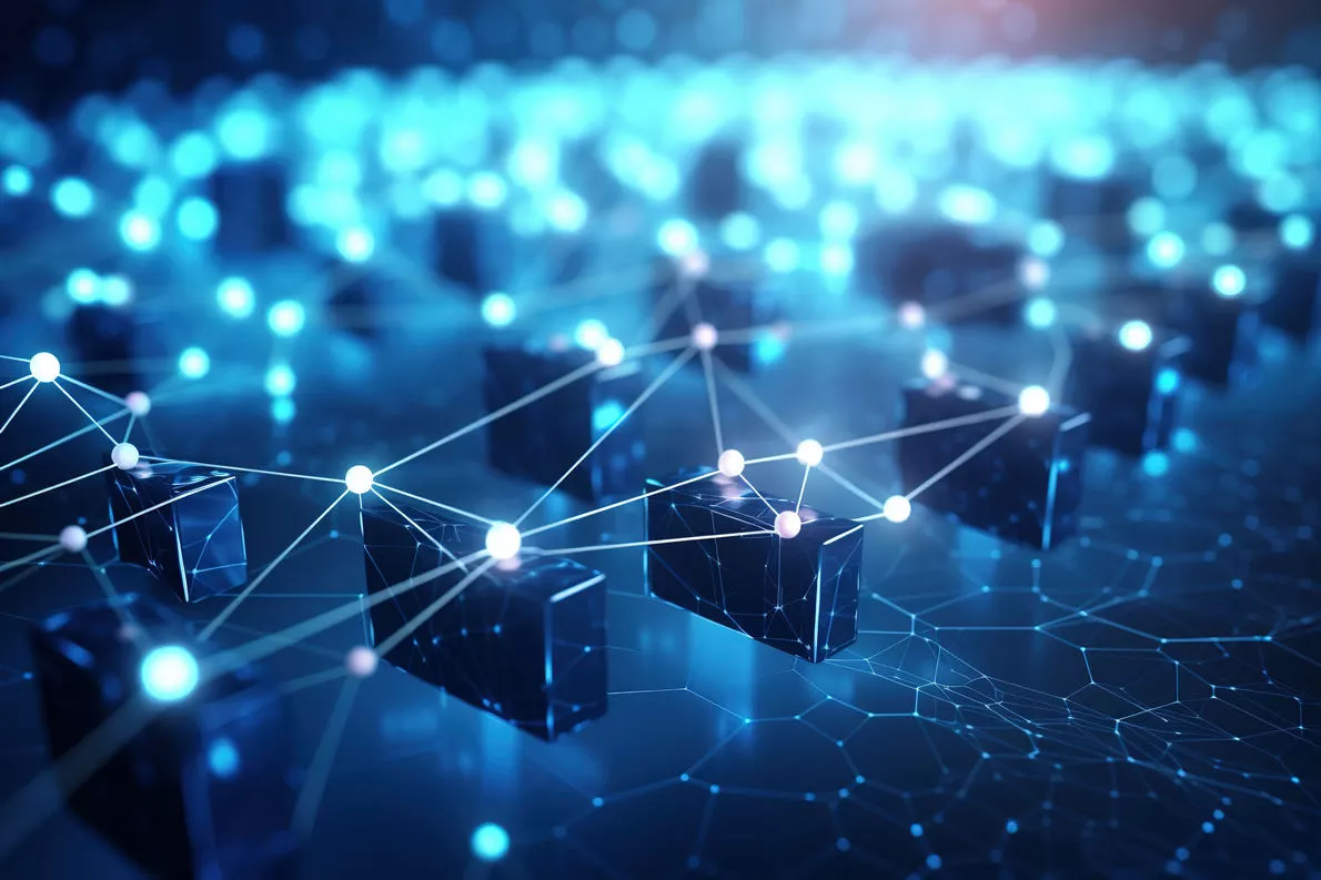 data network connect blockchain technology
