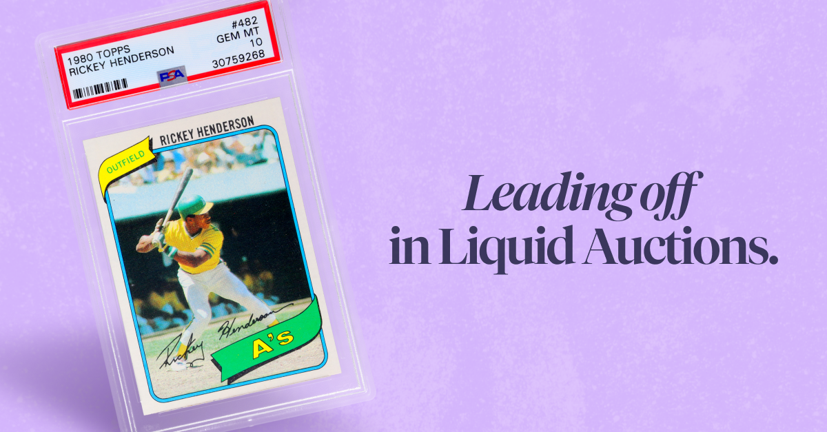 1980 Topps Rickey Henderson Rookie PSA 10