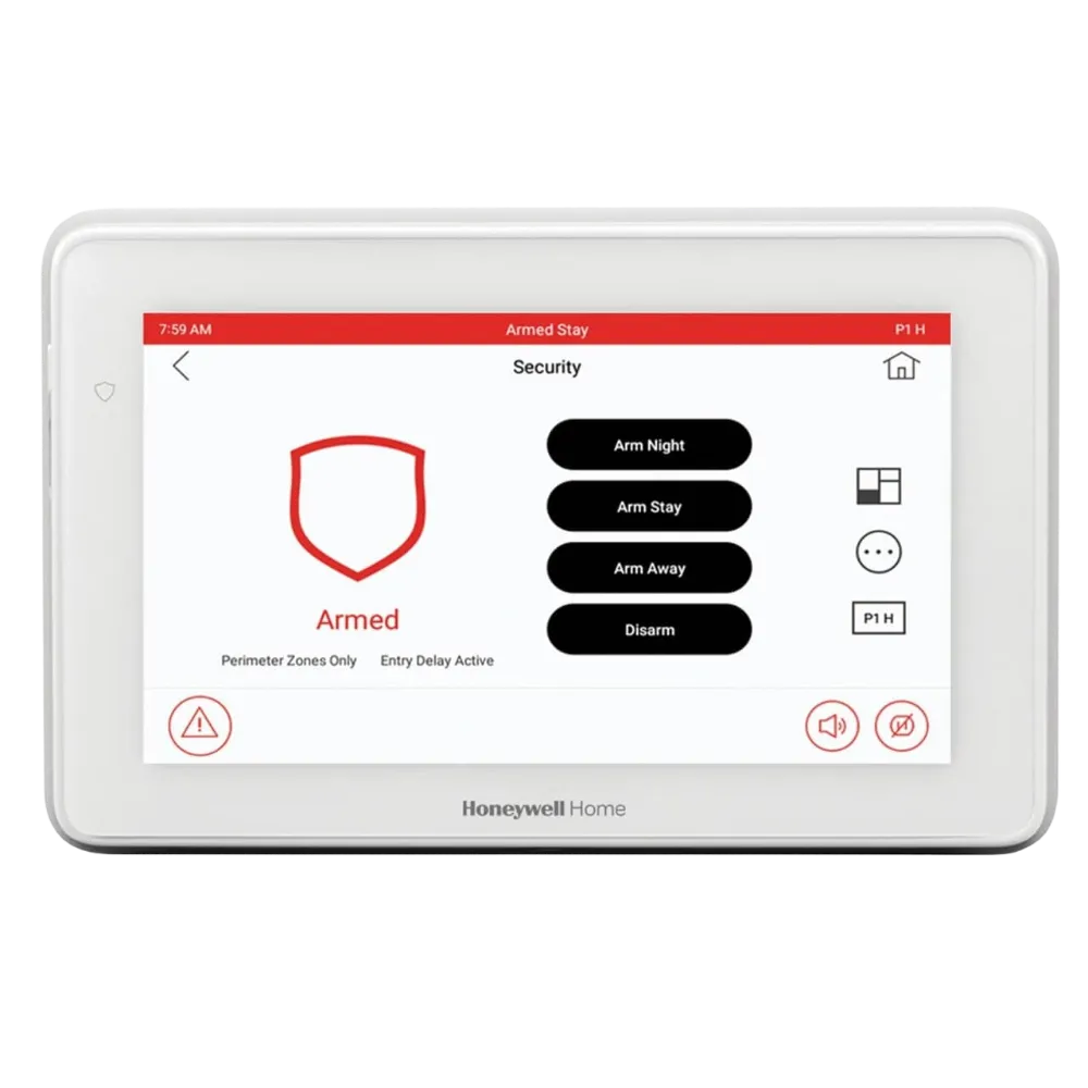 Télécommande Honeywell Pour Alarme Lynx – Noire, 4 Boutons – Neuf (sans Boîte)