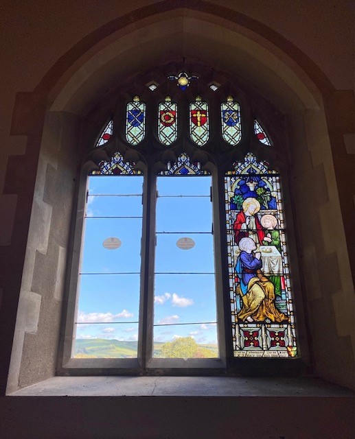 Repairing Stained Glass Windows For The Holy Rood ChurchManor House