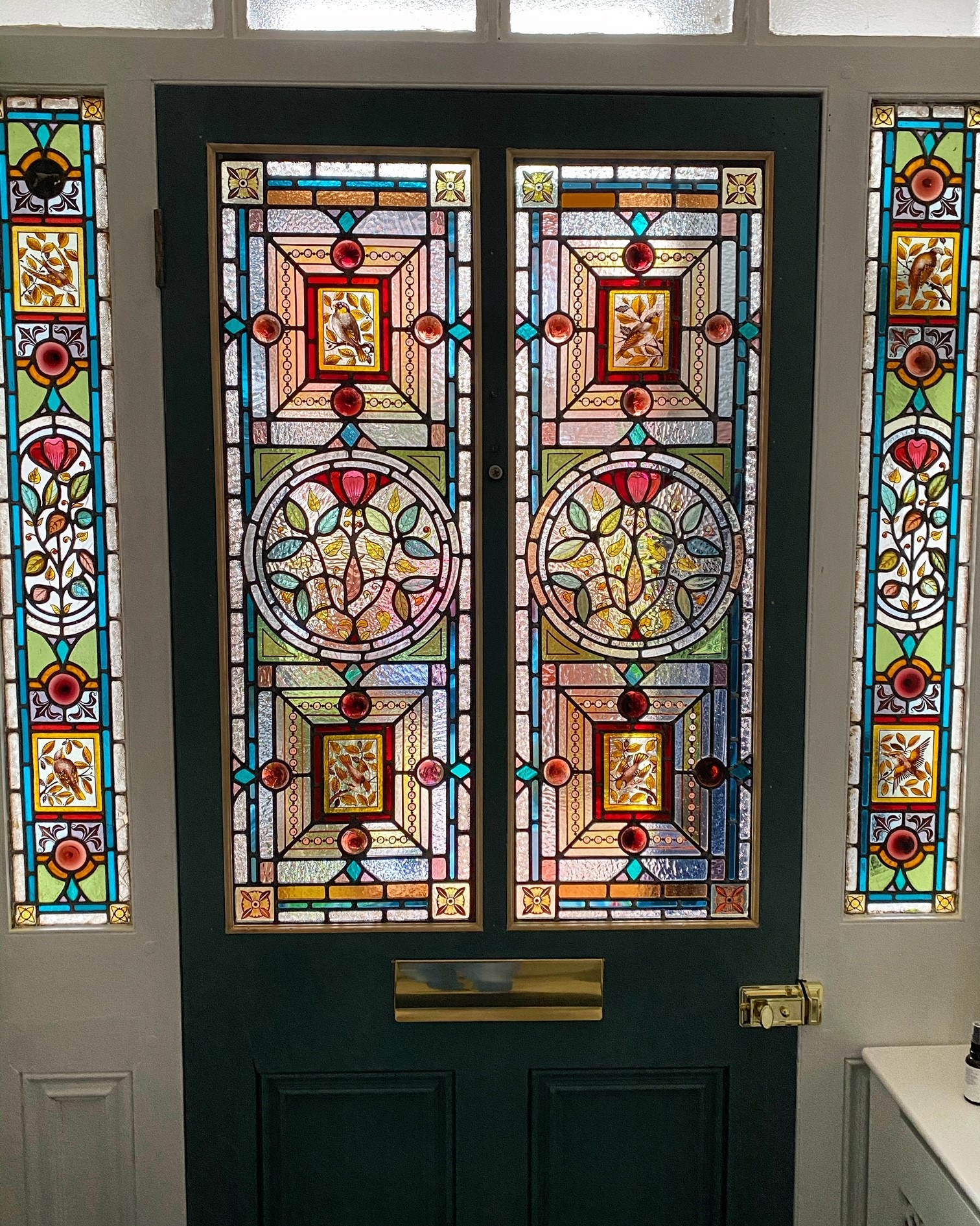 Repairing Stained Glass Windows For House In PortsmouthManor House Leaded Light Repairs Window