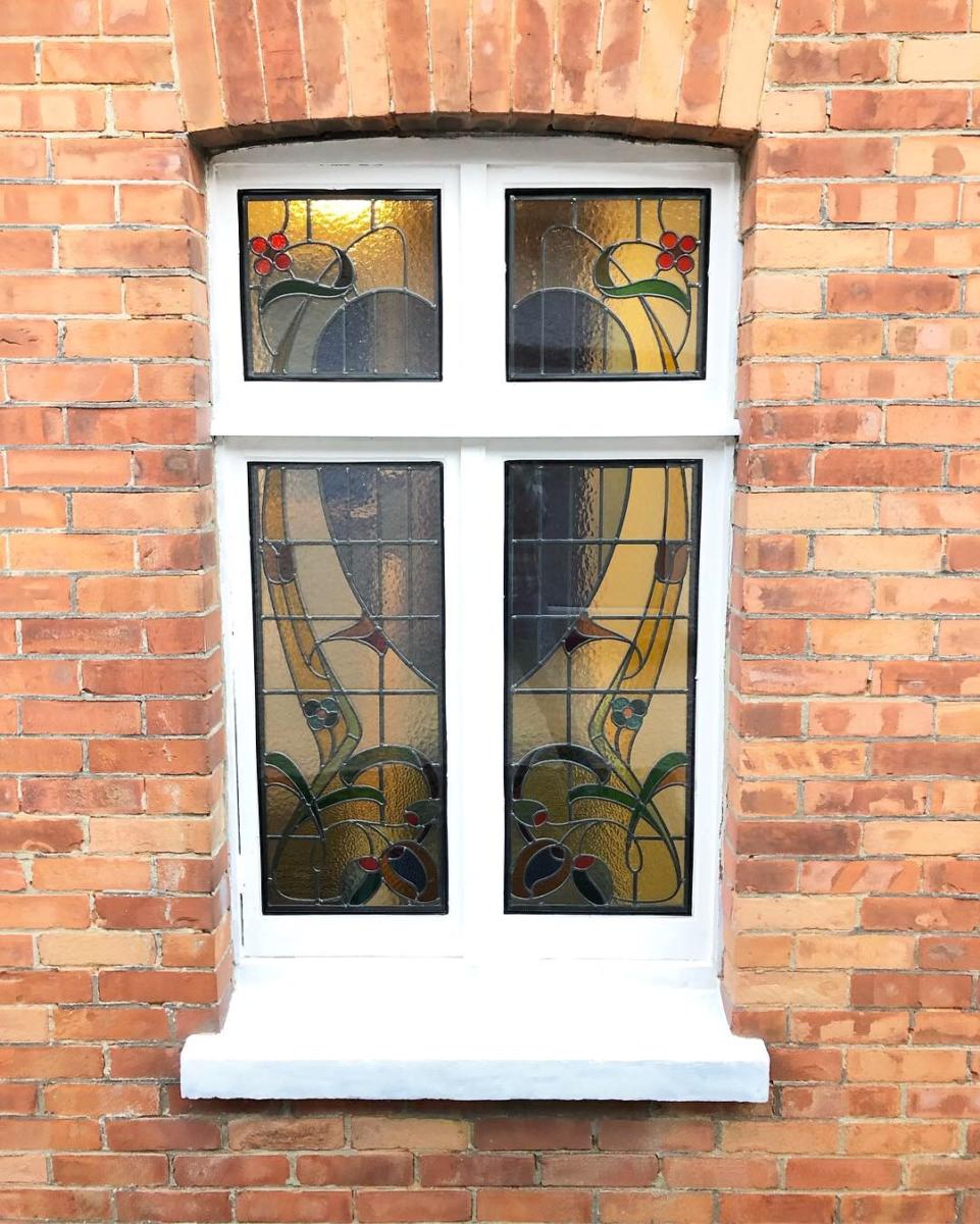 Stained Glass Windows Repair Eldon Road Bournemouth