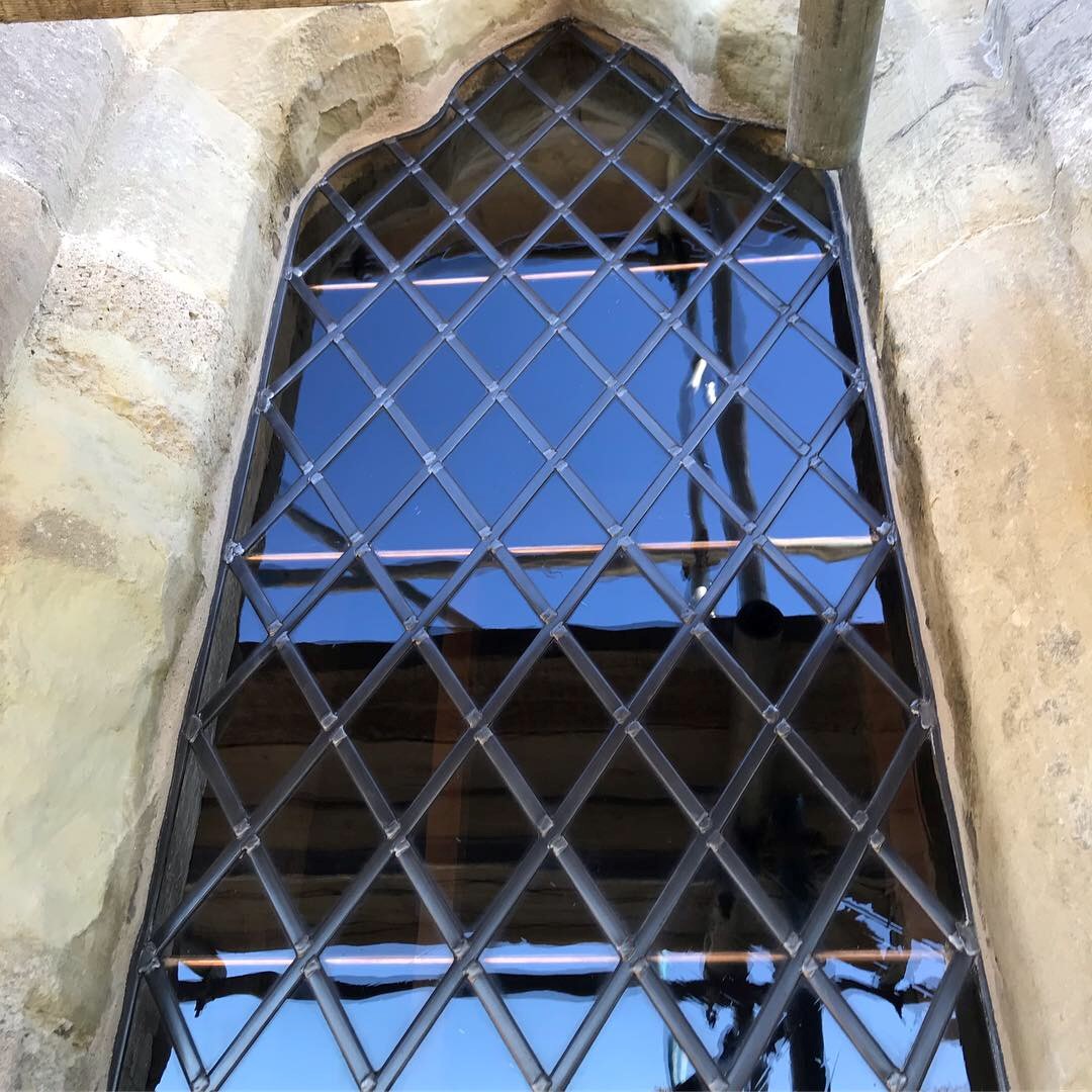 Stained Glass Windows Repair Hospital of St. Cross Church, Winchester