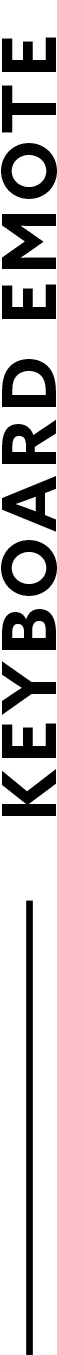 Keyboard emote title