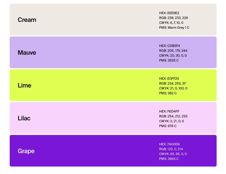 The colors of the human workplace.