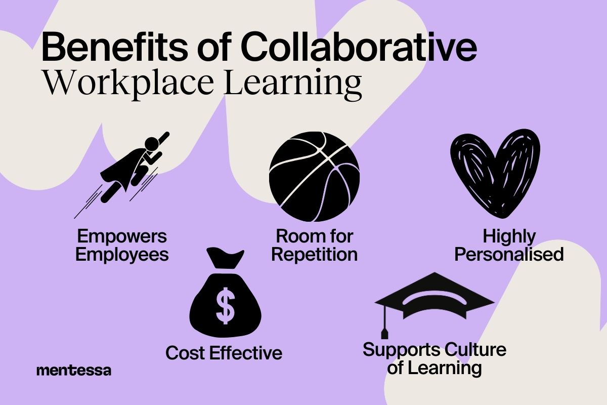 Advantages of collaborative learning at the workplace
