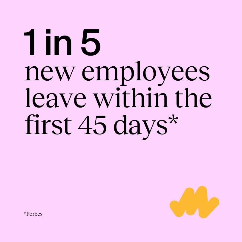 New hires do not feel welcome 