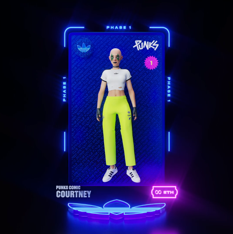 Adidas apparel NFT