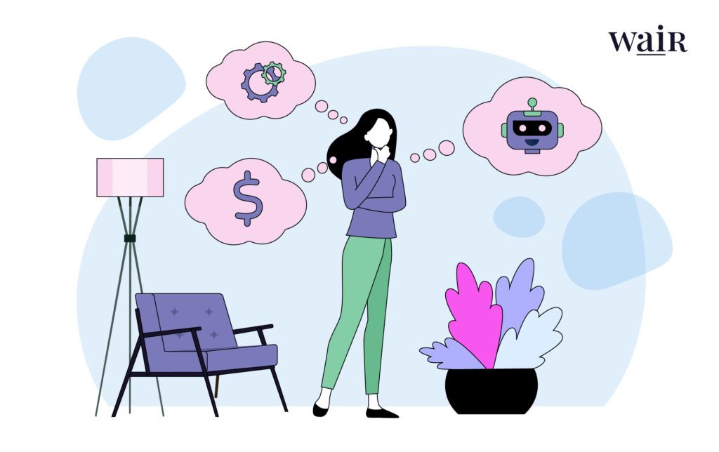 A fashion industry executive wondering if AI technology is best for her brand