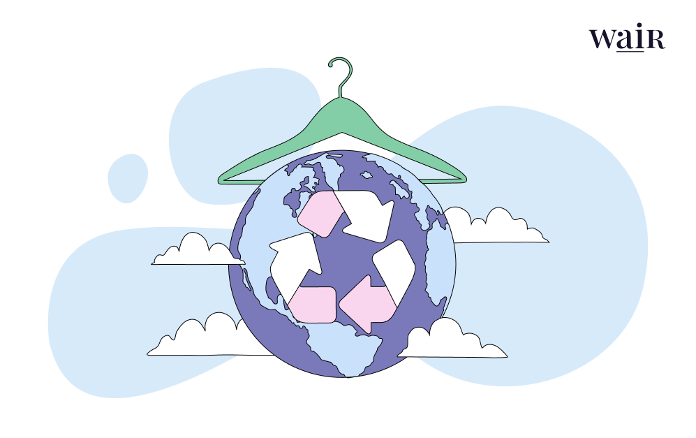 A globe hanging on a hangar