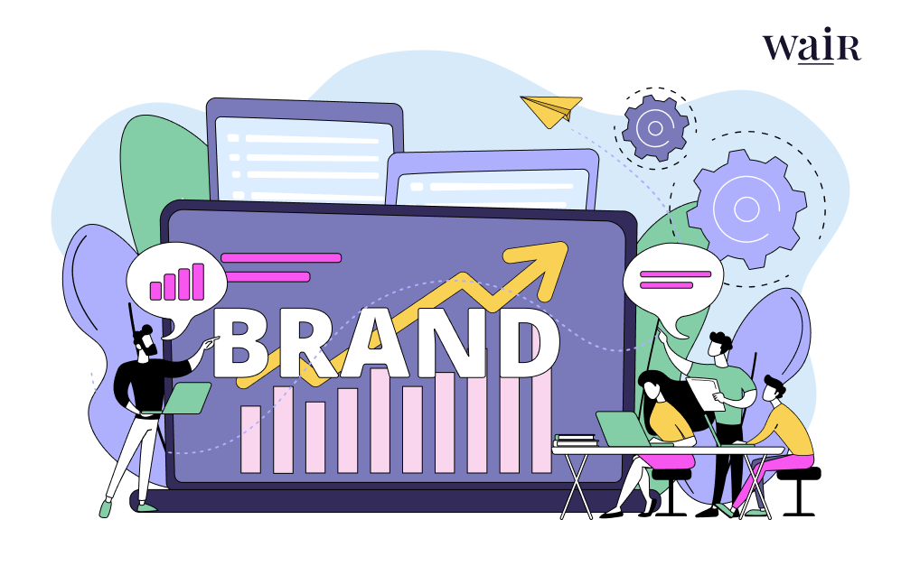 An eCommerce team building their brand image through sizing