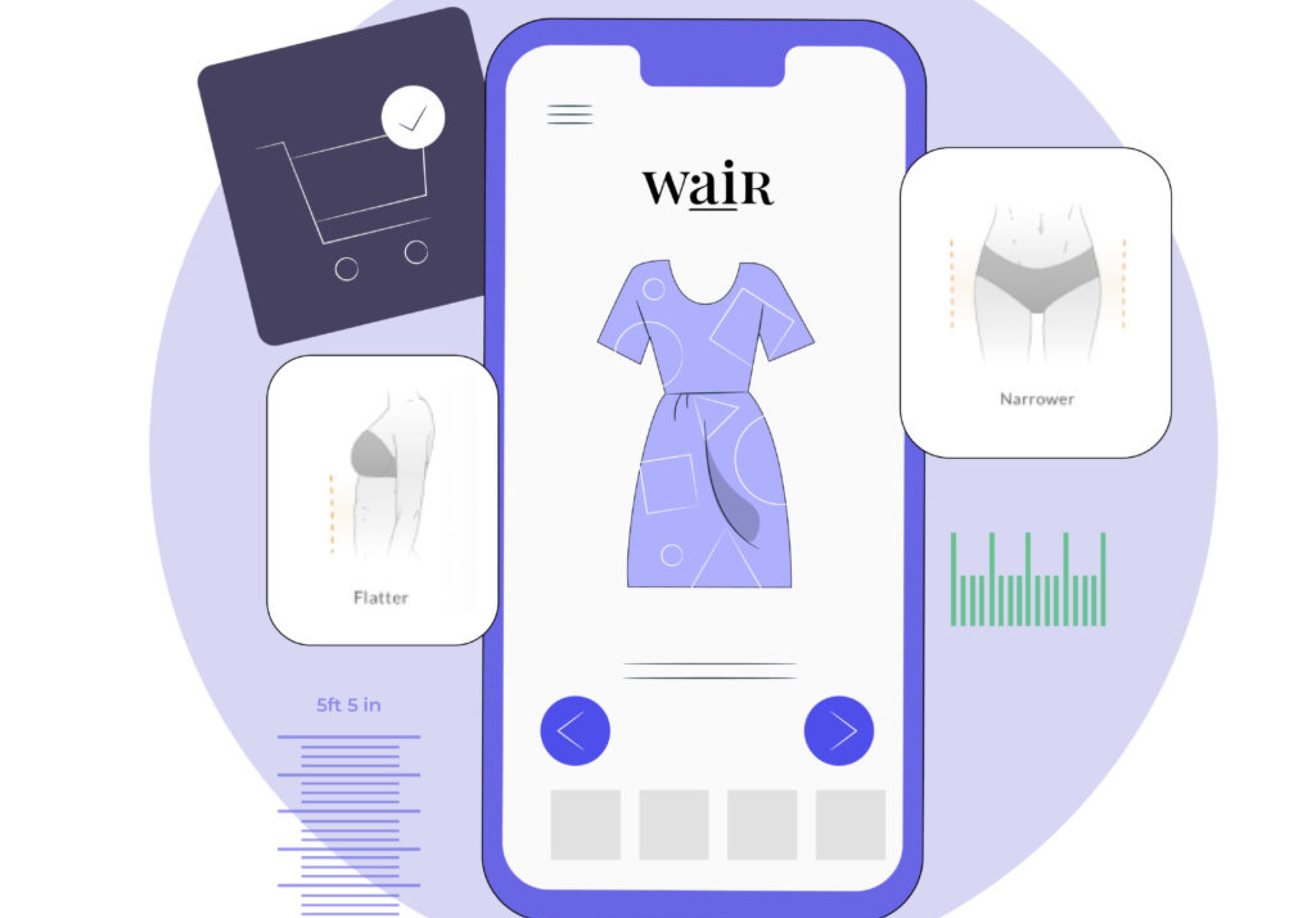 WAIR's sizing plugin is designed to maintain website performance and SEO ranking
