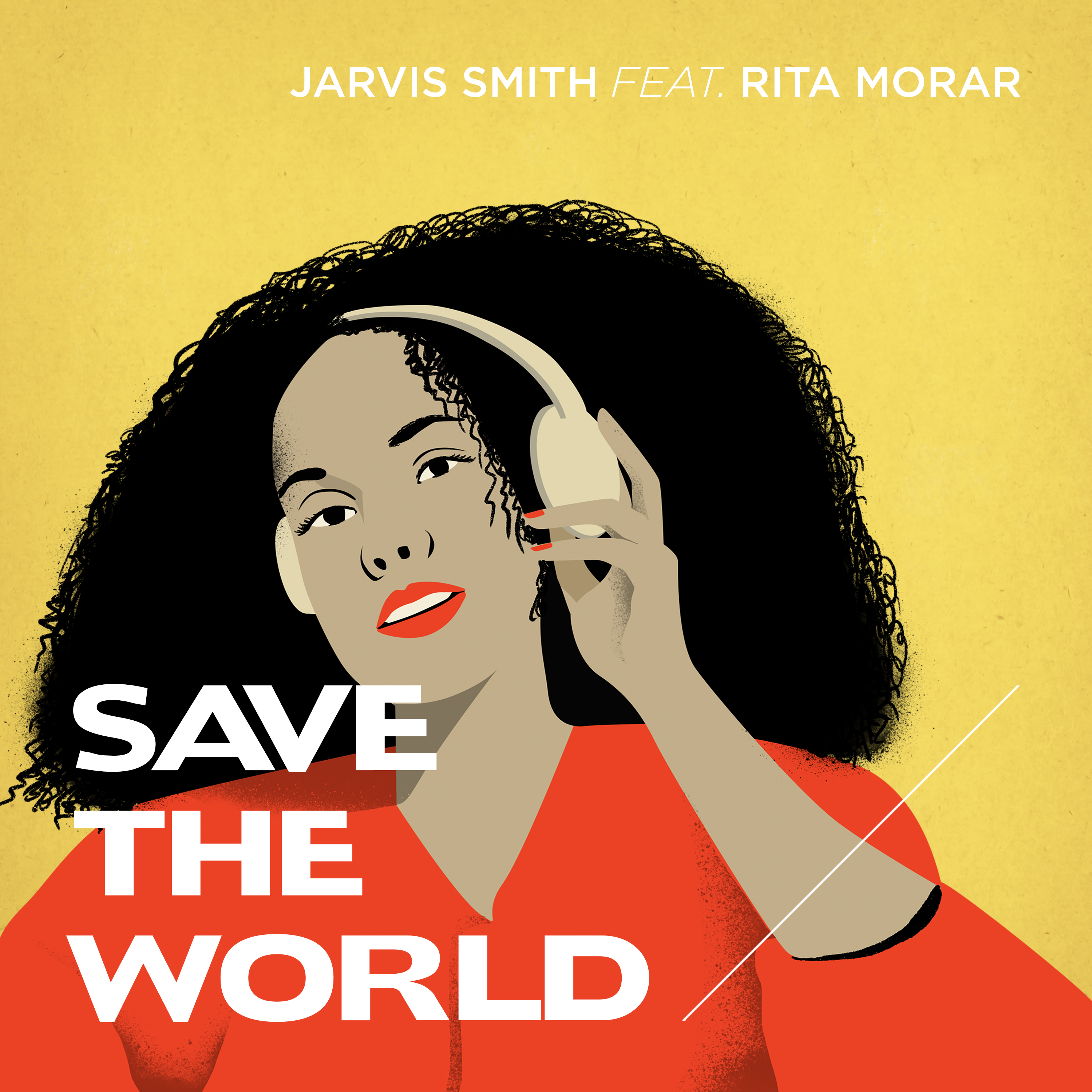 Save the world music artwork.
