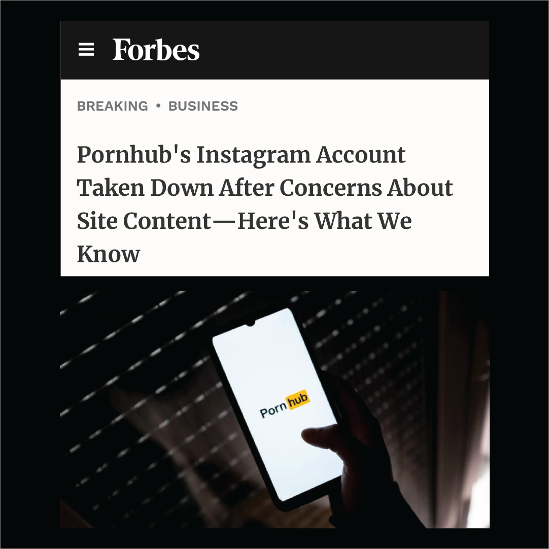 Instagram porn account