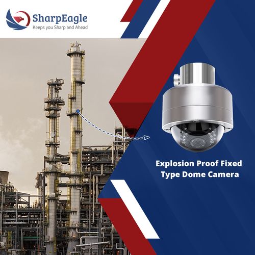 Fixed Type Dome Camera ATEX Certified CCTV Systems UK UAE Saudi