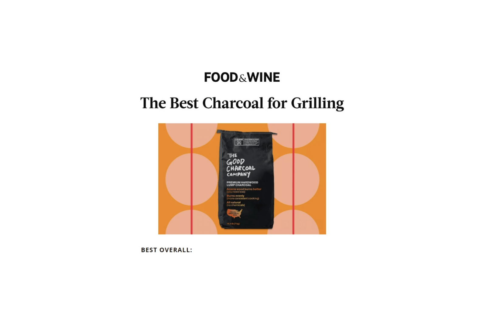 The Good Charcoal
