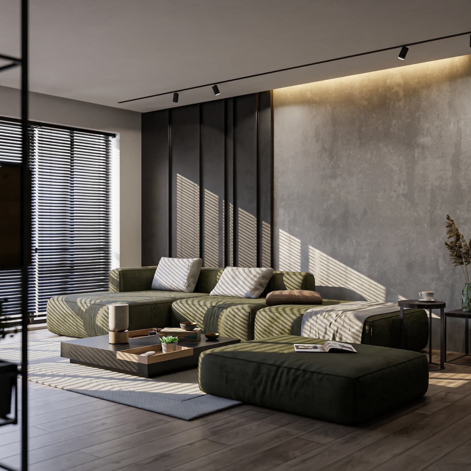 Wohnzimmer mit Möbel