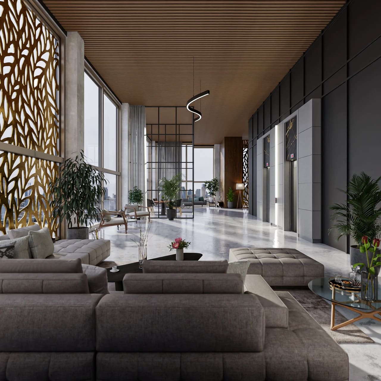 Visualisierung Lobby