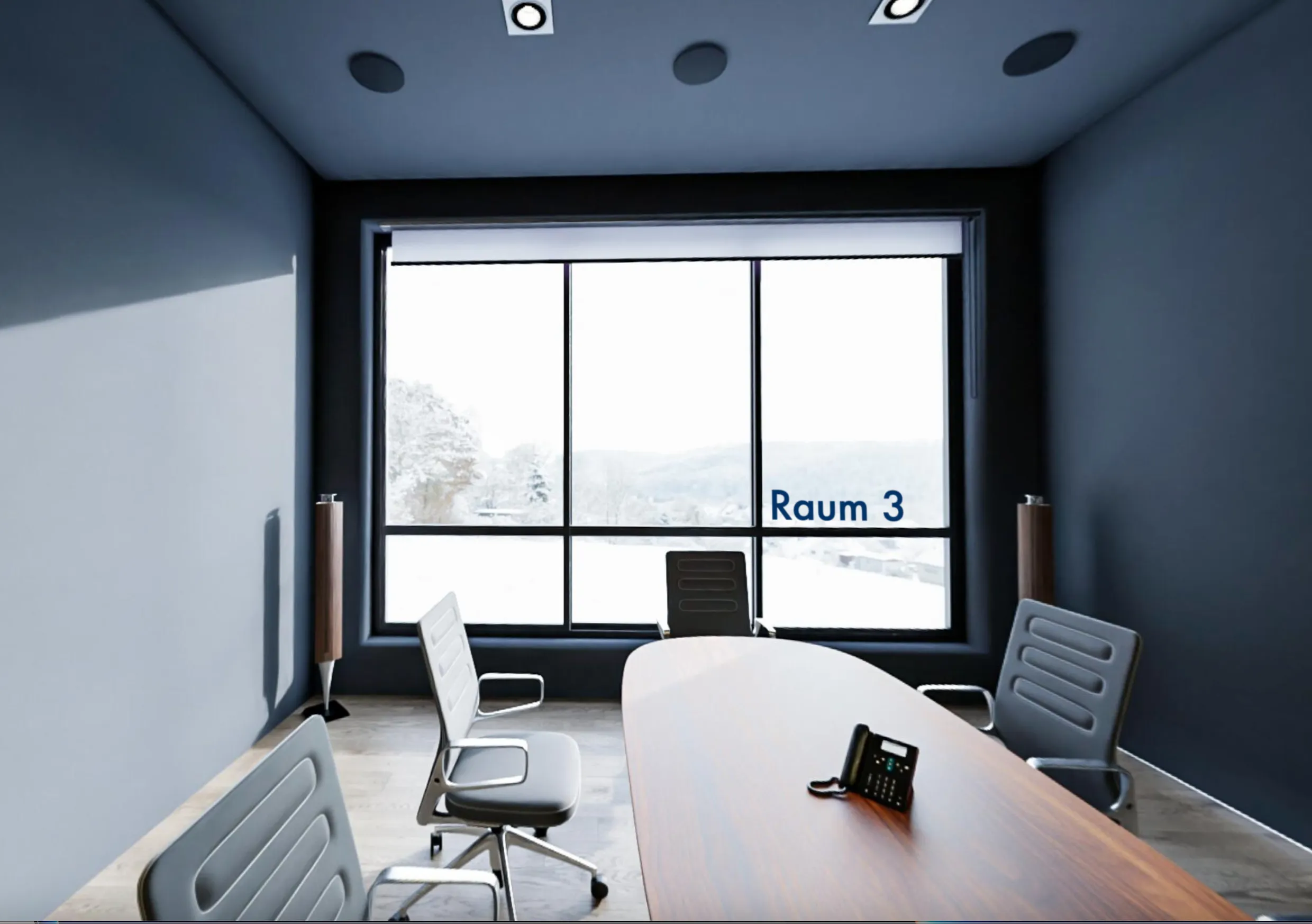 Visualisierung - Kleines Büro
