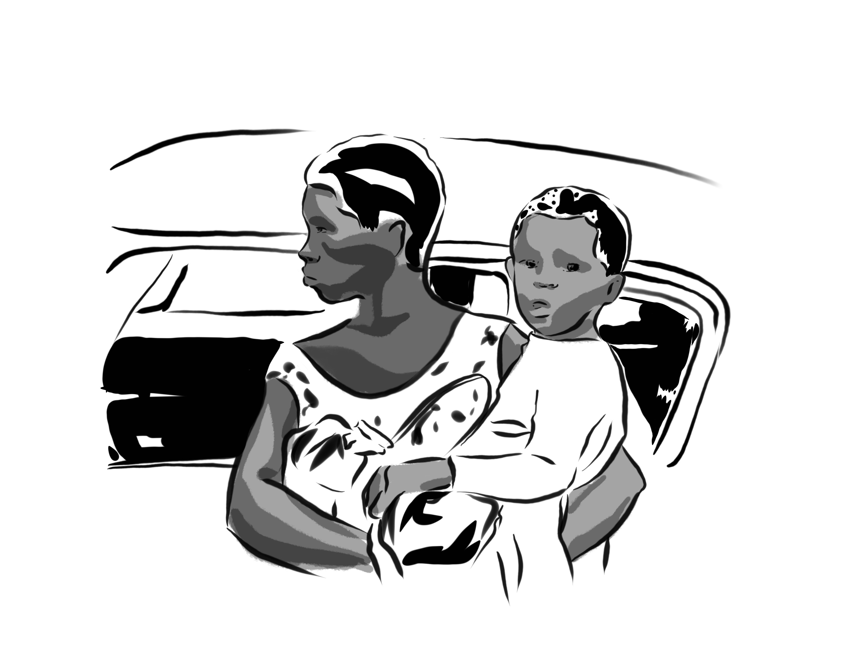 Lumumba's family in held hostage. 