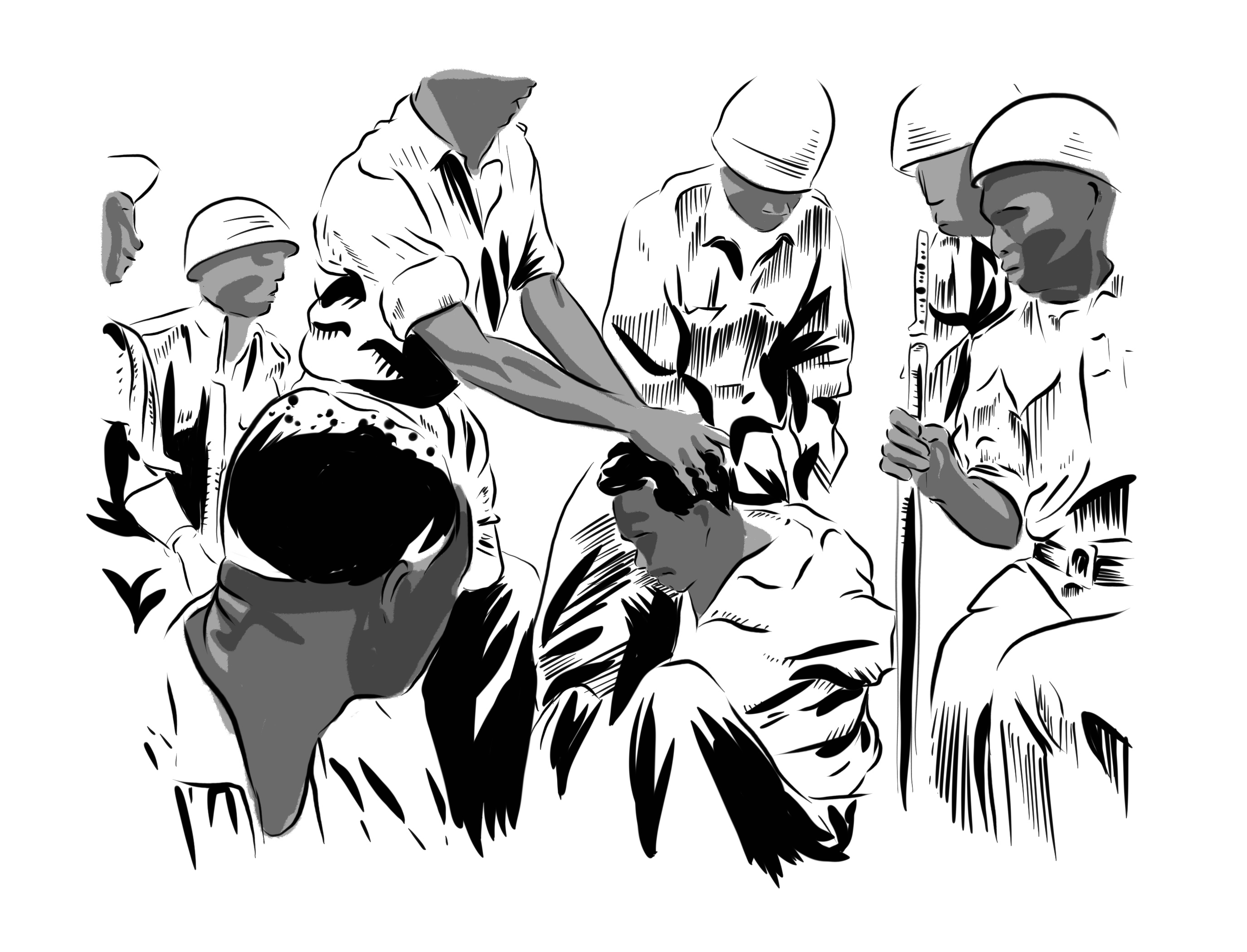 Last photos of Lumumba as he is transported to Elisabethville.