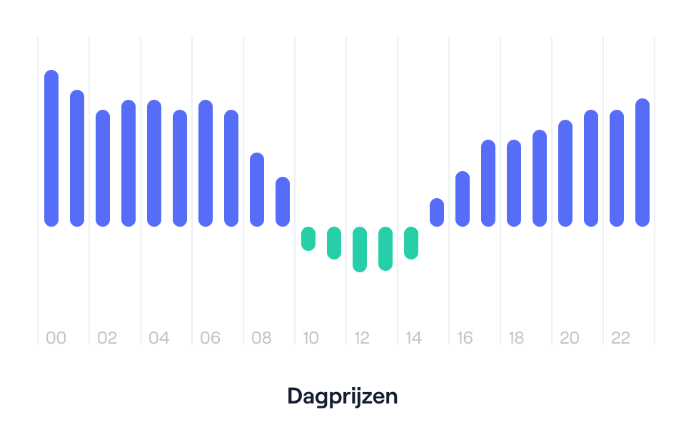 Dagprijzen dynamische prijzen energie