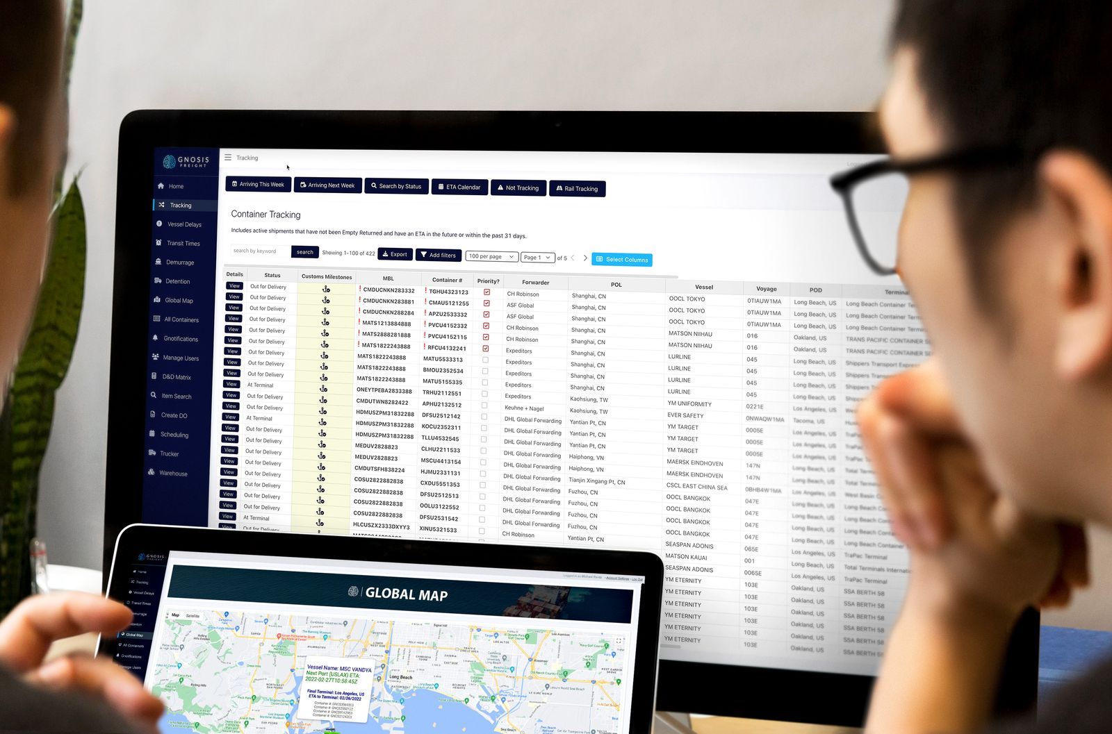 Gnosis Freight Container Lifecycle Management