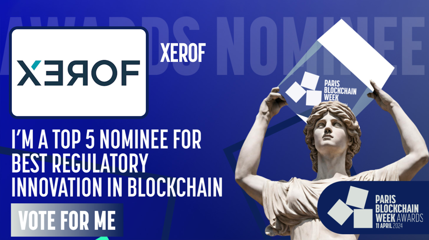 XEROF Nominated for Best Regulatory Innovation